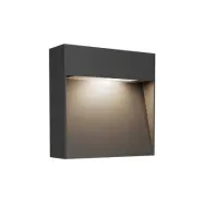 Lucande - Noreia LED Utomhus Vägglampa Dark Grey