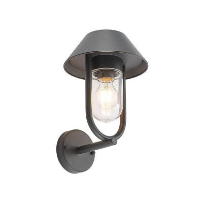 Lucande - Olinum Utomhus Vägglampa Dark Grey