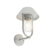 Lucande - Olinum Utomhus Vägglampa Silver Grey