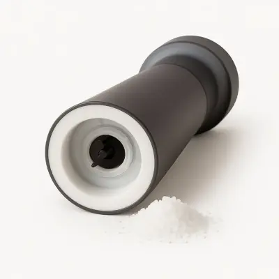 Lucande - Pepper LED-pepparkvarn, mörkgrå, batteri, IP44