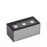 Lucande - Selim LED Utomhus Vägglampa L15,3 Svart