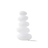 Lucande - Soriel LED-terrasslampa, 72 cm, vit, IP54, stepdim