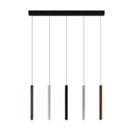 Lucande - Stoika LED 5 pendellampa Multi