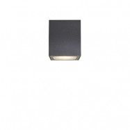Lucande - Tanea LED Utomhus Plafond 10x10 Dark Grey