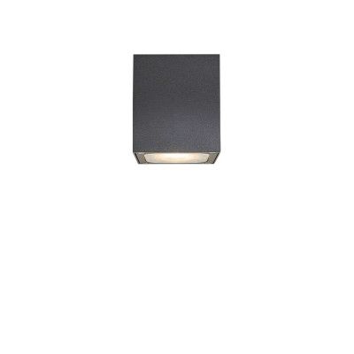 Lucande - Tanea LED Utomhus Plafond 10x10 Dark Grey