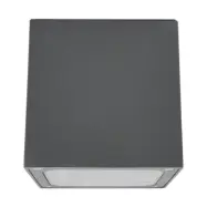 Lucande - Tanea LED utomhustaklampa 12x12 mörkgrå