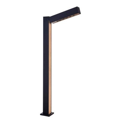 Lucande - Taskalin Trädgårdslampa H70 Black/Wood