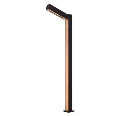 Lucande - Taskalin Trädgårdslampa H90 Black/Wood