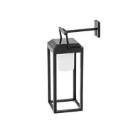 Lucande - Tilena Square Solcellslampa Svart