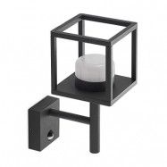 Lucande - Timio Up Utomhus Vägglampa w/Sensor Dark Grey
