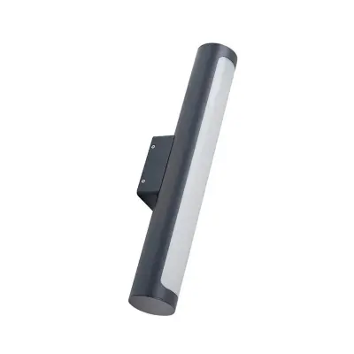 Lucande - Tuberia LED Utomhus Vägglampa Antrasitt