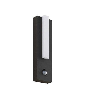 Lucande - Virgalia Utomhus Vägglampa w/Sensor Graphite