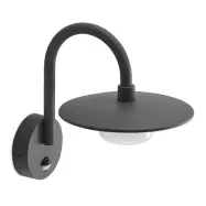 Lucande - Zamalino Utomhus Vägglampa w/Sensor Dark Grey