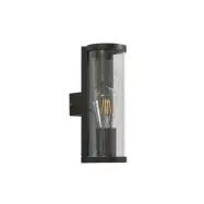 Lucande - Zanta Utomhus Vägglampa H28,2 IP65 Svart