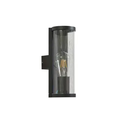 Lucande - Zanta Utomhus Vägglampa H28,2 IP65 Svart