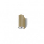 Luceplan - E04 Vägglampa H46,5xØ13,4 Matt Mässing