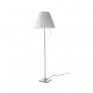 Luceplan - Grande Costanza utomhuslampa (Fot til fastmontering, Alu, Off-White)