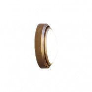 Luceplan - Metropoli Vägg-/Plafond H10xØ27 Glas Bronze