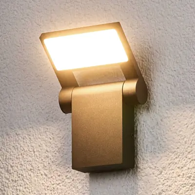 Marius LED Utomhus Vägglampa Graphite - Lucande - Modern - Metall - Med en ljuskälla