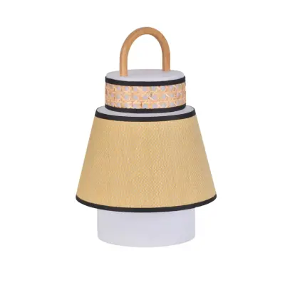 MARKET SET - Singapour LED-terrasslampa USB honey