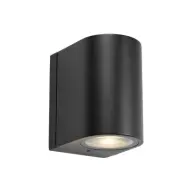 Markslöjd - Alor LED-utomhusvägglampa, svart, 1 lampa, IP65, dimbar