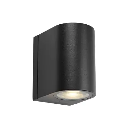 Markslöjd - Alor LED-utomhusvägglampa, svart, 1 lampa, IP65, dimbar