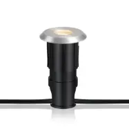 Markslöjd - Garden 24 inbyggnadslampa för tak, silver, ljus uppåt, 3W