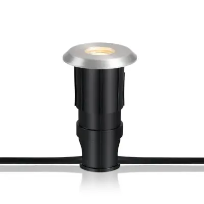 Markslöjd - Garden 24 taklampa för inbyggnadslampa, silver, uppåt, 3W