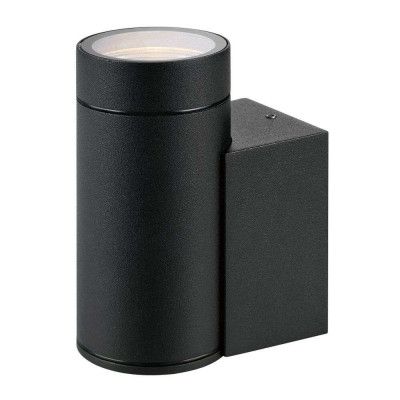 Markslöjd - Pipe 1 Utomhus Vägglampa IP44 Black Markslöjd