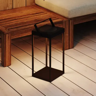 Pure Solar Utomhus Lantern H42 Black Markslöjd - Terrass - Modern - Metall - Lykta