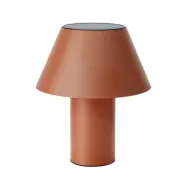 Markslöjd - Vivo LED-bordslampa, brun, IP44, höjd 30 cm, dimbar.