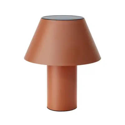 Markslöjd - Vivo LED-bordslampa, brun, IP44, höjd 30 cm, dimbar.