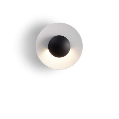 MARSET - Ginger C32 Utomhusvägglampa Svart-Vit