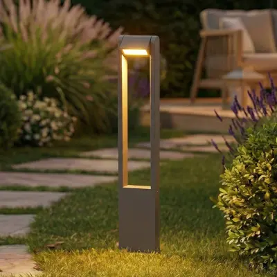 Meloni LED-väglampa, 65 cm, antracit, vridbar, IP65 Lindby - Terrass - Modern - Aluminium - Med en ljuskälla