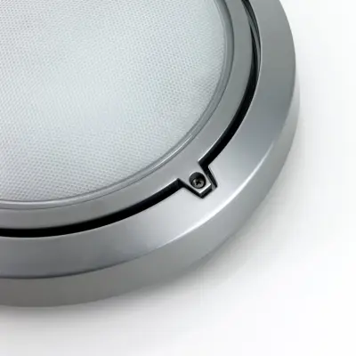 Metropoli 27 utomhusvägglampa, aluminium, Ø 27 cm Luceplan - Vardagsrum