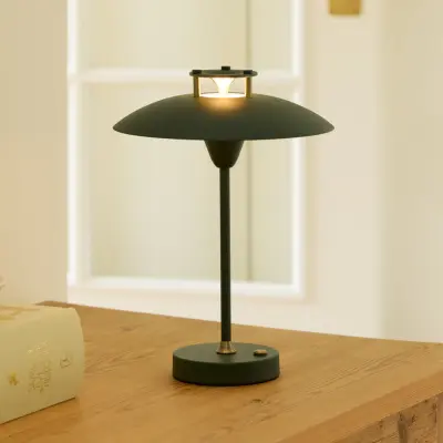 MINI STEPP 1-2-3 batteridriven bordslampa, grön, IP44 – Halo Design - Vardagsrum - Metall - Med en ljuskälla