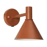 MiniTripp fasadlampa, röd 30cm