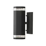 Modena vägglykta upp/ned, svart