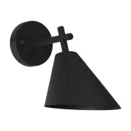 Nils fasadlampa, svart 33cm