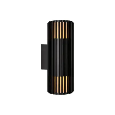 Nordlux - Aludra Double utomhusvägglampa Seaside Black 2 lampor
