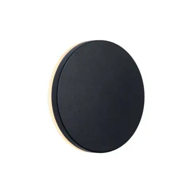 Nordlux - Artego Round LED Vägglampa Black