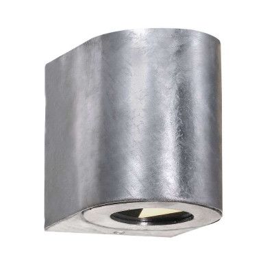 Nordlux - Canto 2 Vägglampa Galvanised