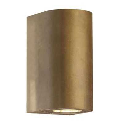 Nordlux - Canto Maxi 2 Vägglampa Brass