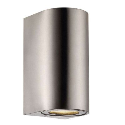Nordlux - Canto Maxi 2 Vägglampa Stainless Steel