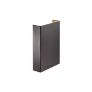 Nordlux - Fold 15 LED Vägglampa Seaside Svart