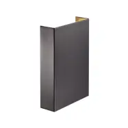 Nordlux - Fold 15 Utomhus Vägglampa Black