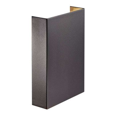 Nordlux - Fold 15 Utomhus Vägglampa Black