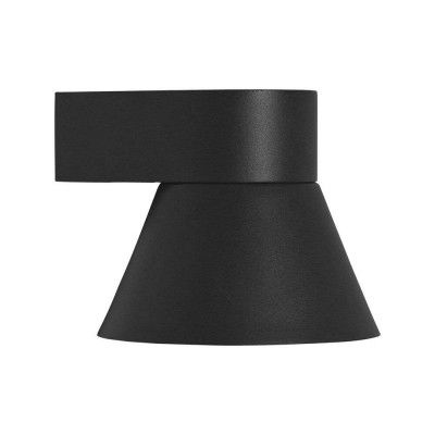 Nordlux - Kyklop Cone Utomhus Vägglampa Black