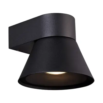 Nordlux - Kyklop Cone Utomhus Vägglampa Black