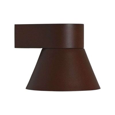 Nordlux - Kyklop Cone Utomhus Vägglampa Rust